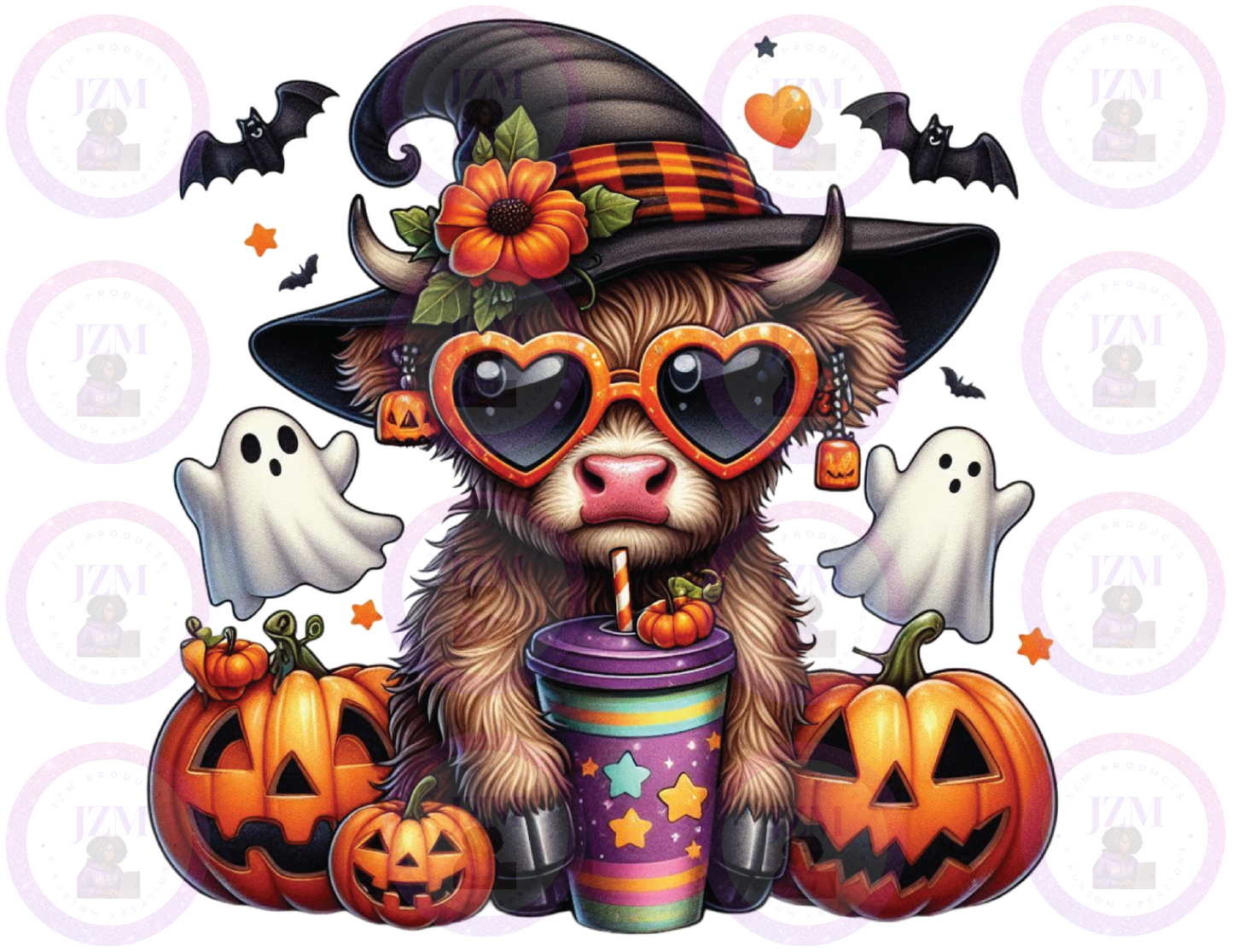 Highland Cow Halloween