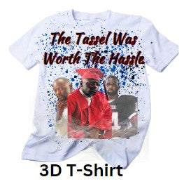 3D Graduation T-Shirt