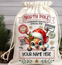 Customized Santa Sacks