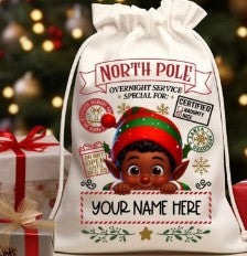 Customized Santa Sacks