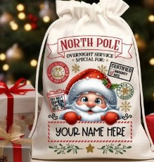 Customized Santa Sacks