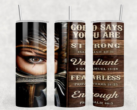 "Daughter Of The King" Stainless Steel  Tumbler