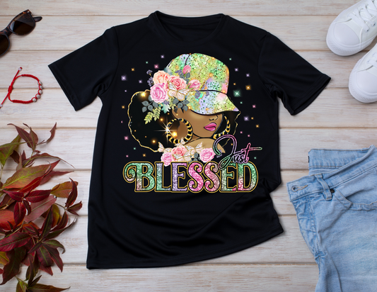 Just Blessed - T-shirt