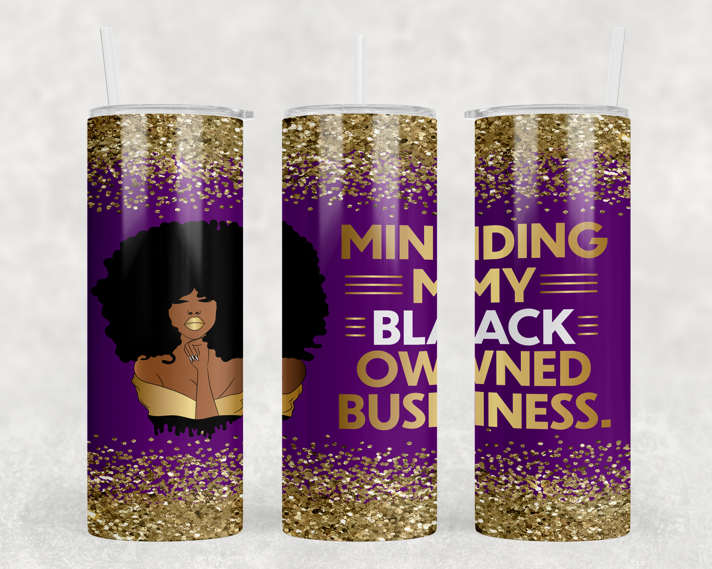 "Minding My Business" Stainless Steel  Tumbler