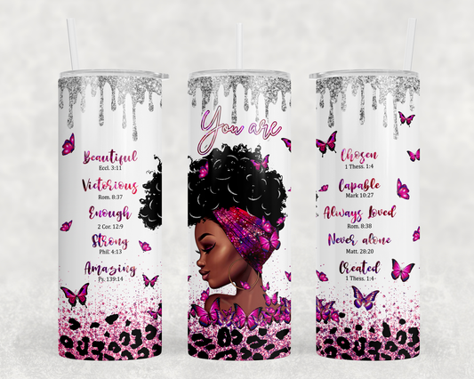 "Pink You" Stainless Steel  Tumbler