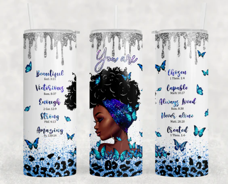 "You Are Blue"Stainless Steel Tumbler